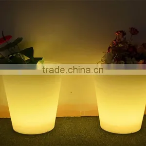 Solar Led Flower Pot Light/color Changing for Wholesale thumbnail-2