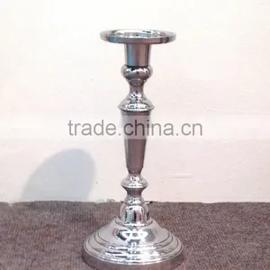 Aluminum Polished Candle Holder thumbnail-1