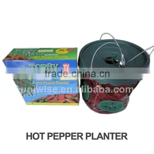 As Seen on TV Upside Down Hot Pepper Planter,Hanging Hot Pepper Planter thumbnail-1