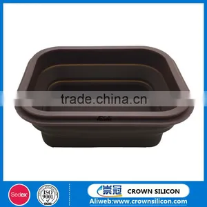 Collapsible Silicone Pet Feeding Bowl thumbnail-2