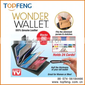 Wonder Wallet/magic Wallet/clever Wallet/RFID Blocking Wallet/security Wallet thumbnail-1