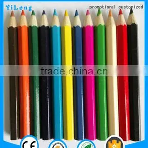 2016 Super Cute Flocking Eco-friendli Wooden Pencil for Kids Drawing Color Lead Pencil thumbnail-1