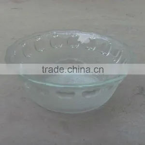 Apple Pattern Glass Bowl / Glass Bowl / Salad Glass Bowl thumbnail-1