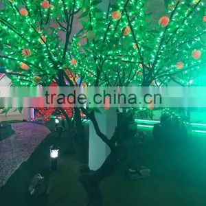 Outdoor Christmas Decoration Led Lighted Tree, Waterproof Garden Decorative Led Cherry Blossom Tree Light thumbnail-1