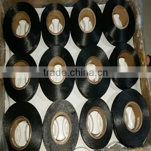 Hot Sale Good Quality Black Spandex Yarn 20D for Covering Knitting and Weaving thumbnail-2