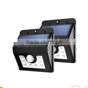 8 LED Solar Power Motion Sensor Garden Security Lamp Outdoor Waterproof Light thumbnail-3