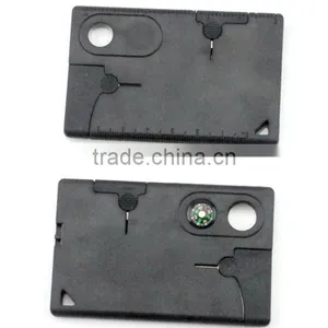Hot Selling Portable 10 in 1 Multi Function Outdoor Tools Card thumbnail-5