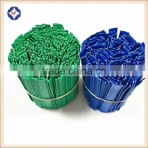 High Quality Double Wire Plastic Twist Ties for Bread Bags thumbnail-3