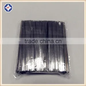 10cm Length Plastic Gold/silver Color Metallic Twist Ties thumbnail-4