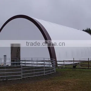 Fabric Salt and Hay Storage Building , Outdoor Fabricated Warehouse Tent, Equipments Storage Tent , Portable Shelters thumbnail-2
