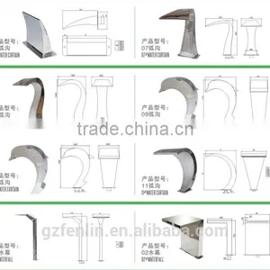 12 Years Factory Made Swimming Pool Stainless Steel Waterfall thumbnail-2
