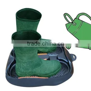 Mud Away Rubber Door Mat Boot Shoe Scraper Cleaner thumbnail-3