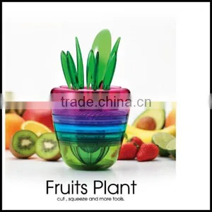 Hot New Fruits Plant Pots Creative DIY Kitchen Gadgets 10 Sets of Multi-functional Manual Fruit Juicer for Sale Factory Price thumbnail-1