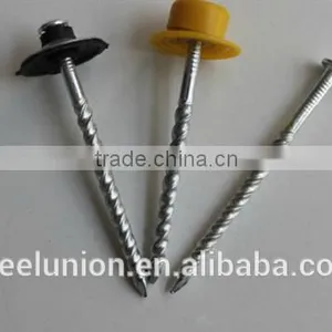 Twist Shank Roofing Nails With Plastic Cap thumbnail-4