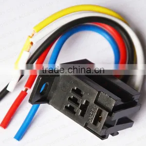 C36 Violet Auto Relay Socket 12v 24v 5 Pin Relay Socket thumbnail-2