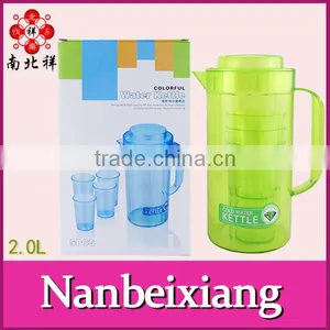2L Diamond Series Food Grade Plastic Water Jug Set Hot and Cold Water Jug thumbnail-1
