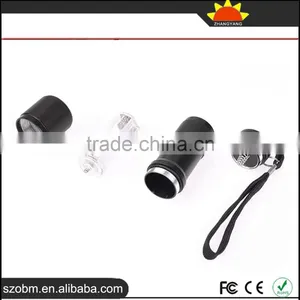 2016 Lastest OEM Aluminum Alloy 9 LED UV LED Flashlight Torch thumbnail-4