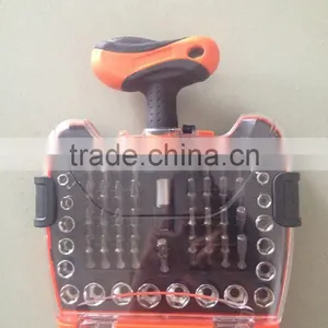 Hot Sale 54PCS BIT& SOCKET TOOL SET CR-V TOOL KIT SET thumbnail-1