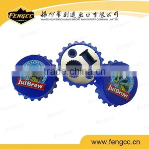 Promotion Round Beer Bottle Cap Shaped Magnet Bottle Opener for Beer Bottle thumbnail-4