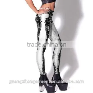 Women Fashion Leggings-stretchy and Fashion Hot Cartoon Tight Printed Leggings Sexy Beauty Stretch Casual Women Leggings And Top thumbnail-4