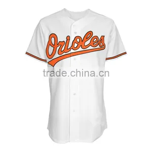 OEM Fashionable Button Front Polyester Short Sleeve Sublimation Men Camo Baseball Jerseys thumbnail-1