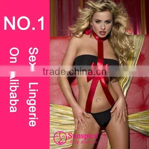2015 High Quality Hot Sales Indian Sexy Lingerie Girls Teen Girls Sexy Lingerie Sexy Micro Teddy Lingerie thumbnail-1
