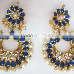 Gold Plated DANGLER Earrings thumbnail-6
