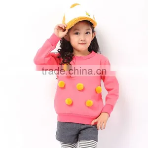 Cheap Hooded Sweatshirts Wholesale Pullover Hoodie Gilrs Sweater thumbnail-1