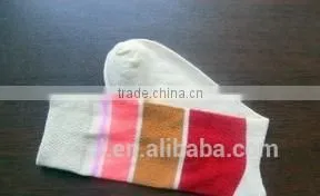 Long Men Cotton Stripe Soccer Socks thumbnail-4