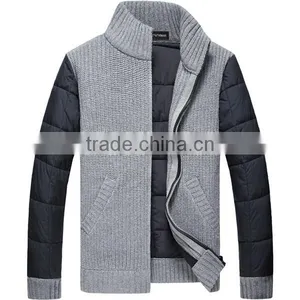 Latest Design European Style Man Cardigan Sweater Wholesale China Supplier thumbnail-1