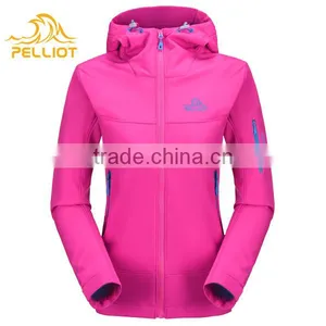 2016 High Quality Outdoor Wholesale Waterproof Fleece Lined Softshell Jacket thumbnail-5