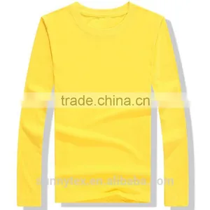 2017 Industrial Fashionable no Label Long Sleeve T-shirt for Man thumbnail-4