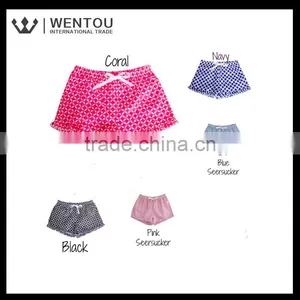 Hot Sale Monogrammed Seersucker Sorority Shorts thumbnail-4