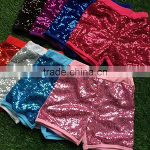 Baby Girls Summer Shorts 8 Colors Sequins Summer Shorts Children Boutique Shorts Free Shipping thumbnail-3