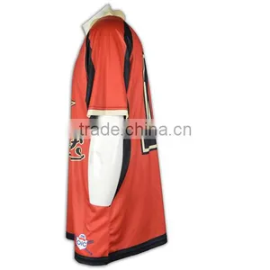 BSCI/ISO9001 Factory Dry Fit Breathable Fabric Italy Sublimation Ink Hotsale Cheap Custom Made Sports Clothing thumbnail-5