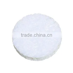 Nonwovens Felt Oil Diffuser Pads Craft Round White Applique Embroidery Custom Patches thumbnail-1