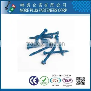 Easy Drive M7.5 With 5 Locking Ribs Deep High Low Thread Self Drilling Zinc Yellow Plated Flat Countersunk Concrete Screws thumbnail-6