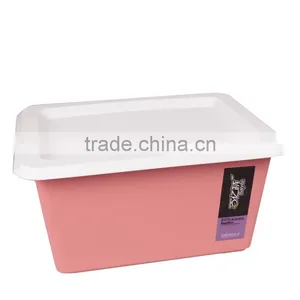 Colorfur Plastic Storage Container Box With Lid thumbnail-4