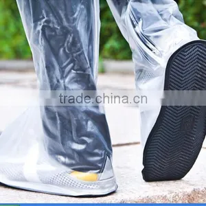 New Fashion Raincoat Rain Boots Outdoor Camping Waterproof Portable Shoe Covers thumbnail-4
