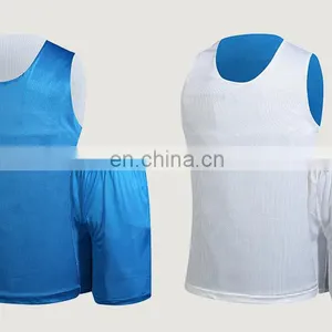 Custom Team Youth Polyester Reversible Basketball Uniforms thumbnail-5