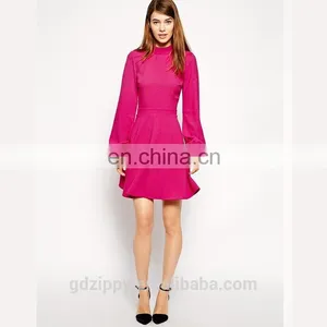 Express Dressses Women High Neck Cut Out Back Dress thumbnail-2