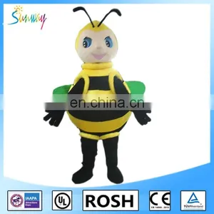 OEM Design Lovely Inflatable Bee Fur Costume for Advertising thumbnail-1