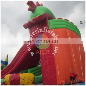 Funny Dragon Inflatable Sport Water Park For Sale thumbnail-6