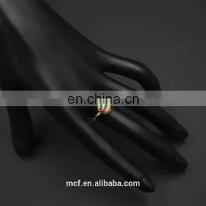 MCR-0034 Fashion Latest Gold Finger Ring Designs ,wedding Engagement Ring thumbnail-3