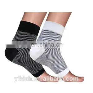 Athletic Knitted Open Toe Compression Ankle Socks For Sports#YLW-03 thumbnail-4