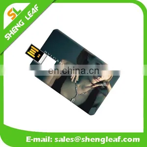 Factory Promotion Price Usb Flash Drive Credit Card thumbnail-1