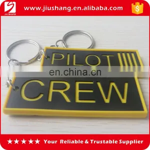 Custom 3d Soft Logo Pvc Key Chain Ring Holder thumbnail-1