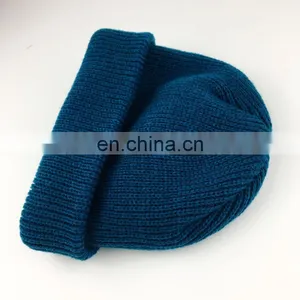 Good Quality Jacquard Cotton/ Acrylic Knitted Beanie,Knitted Hat,Winter Hat thumbnail-2