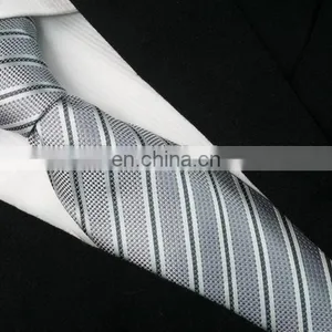 Factory Wholesale Stripe Slim Knitted Necktie thumbnail-3