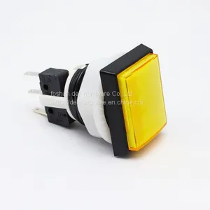 Arcade Parts Rectangle Waterproof Led Mini Push Button Switch thumbnail-3